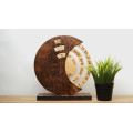 Standing Wooden Calendar