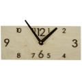 Wall Clock, Light Wooden Clock