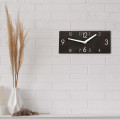 Black Wooden Clock (2 Sizes)