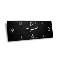 Black Wooden Clock (2 Sizes)