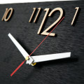 Black Wooden Clock (2 Sizes)