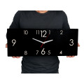 Black Wooden Clock (2 Sizes)