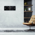 Black Wooden Clock (2 Sizes)