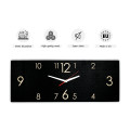 Black Wooden Clock (2 Sizes)