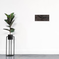 Wooden Black Clock