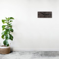 Wooden Black Clock