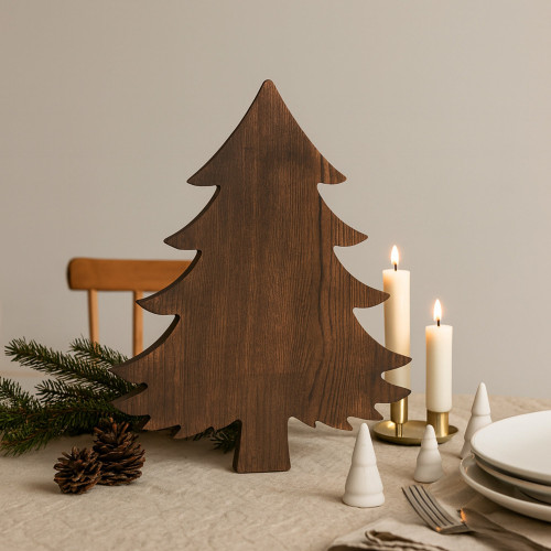 Christmas Tree Shaped Cutting Board