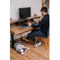 Computer Desk - Height Adjustable Desk with LED