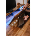 Computer Desk - Height Adjustable Desk with LED