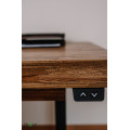 Computer Desk - Height Adjustable Desk with LED