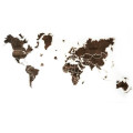 Wooden Wall World Map
