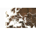 Wooden Wall World Map