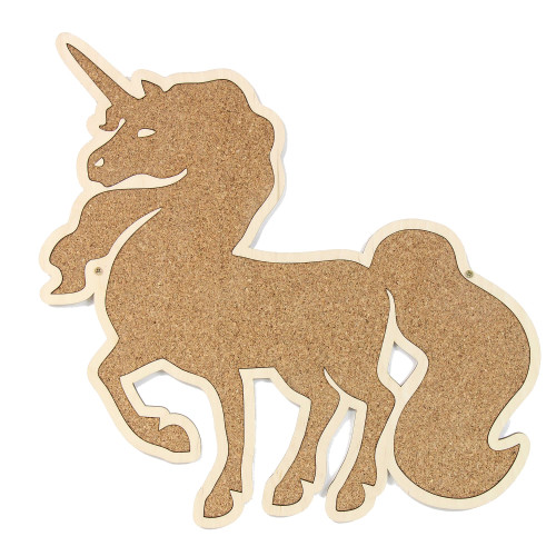 Cork Board Unicorn, Wall Cork Board