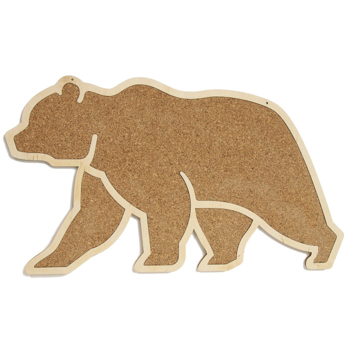 Cork Board Bear