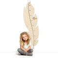 Wooden Feather Height Chart