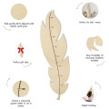 Wooden Feather Height Chart
