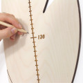 Wooden Feather Height Chart