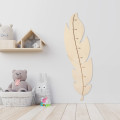 Wooden Feather Height Chart