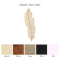 Wooden Feather Height Chart