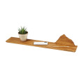 Wooden Shelf with Everest Mountain Silhouette