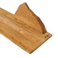 Wooden Shelf with Everest Mountain Silhouette