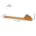 Wooden Shelf with Everest Mountain Silhouette