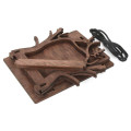 Individual Wooden Bird Feeder for Outdoor Space
