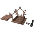 Individual Wooden Bird Feeder for Outdoor Space