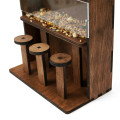 Wooden Bird Feeder for Home, Garden or Balcony