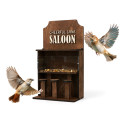 Wooden Bird Feeder for Home, Garden or Balcony