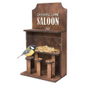 Wooden Bird Feeder for Home, Garden or Balcony