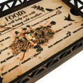 Wooden Bird Feeder 
