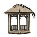 Wooden Bird Feeder, Gazebo Feeder