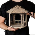 Wooden Bird Feeder, Gazebo Feeder