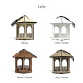 Wooden Bird Feeder, Gazebo Feeder
