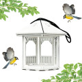 White Wooden Bird Feeder