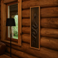 Wooden Snake 3D Wall Decoration from Oak