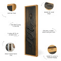 Wooden Snake 3D Wall Decoration from Oak