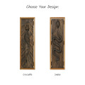 Wooden Snake 3D Wall Decoration from Oak