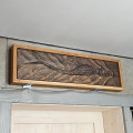 3D Wooden Crocodile Wall Sculpture