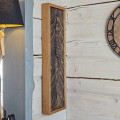 3D Wooden Crocodile Wall Sculpture