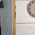 3D Wooden Crocodile Wall Sculpture