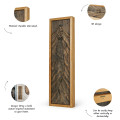 3D Wooden Crocodile Wall Sculpture