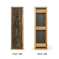 3D Wooden Crocodile Wall Sculpture