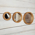Handmade Oak Mirror Set (3 pcs)