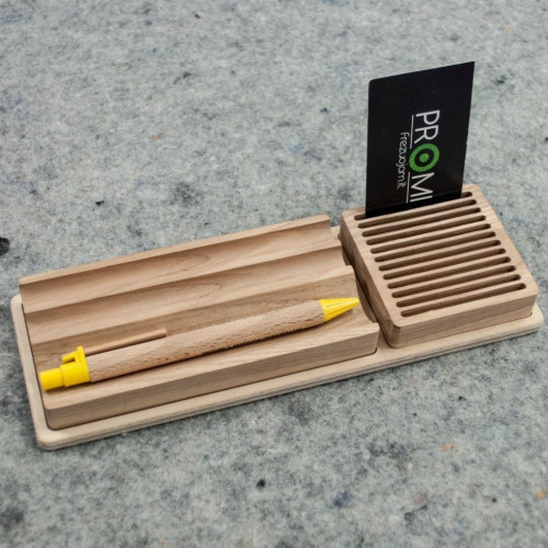 Pencil Holder - Wooden Desk Accessory