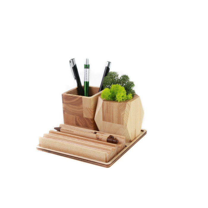 Wooden Pencil Holder