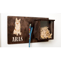 Dog Treat Box - Dog Treat Box with Leash Hook