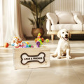 Wooden Dog Toy Box