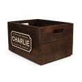 Wooden Dog Toy Box